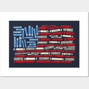 America the Bookshelf Posters and Art